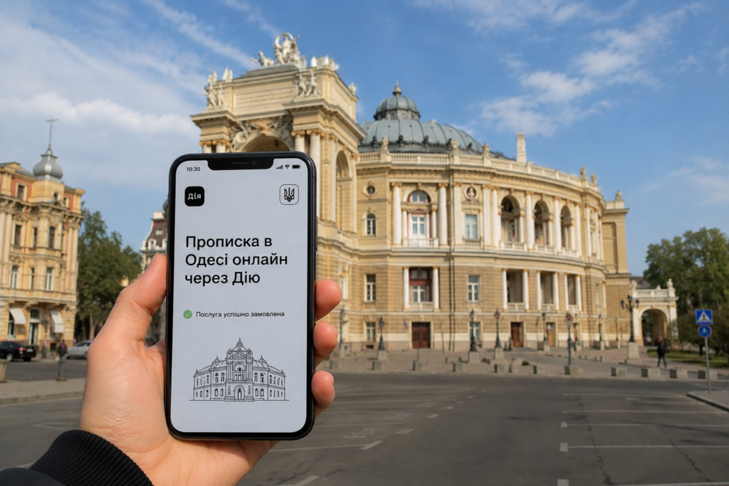 Прописка в Одесі